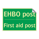 EHBO post - First aid post & EHBO post - First aid post & EHBO post - First aid post