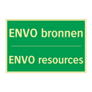 ENVO bronnen - ENVO resources & ENVO bronnen - ENVO resources & ENVO bronnen - ENVO resources