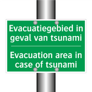 Evacuatiegebied in geval van tsunami /.../ - Evacuation area in case of /.../