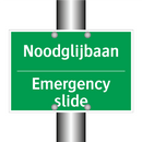 Noodglijbaan - Emergency slide & Noodglijbaan - Emergency slide & Noodglijbaan - Emergency slide