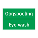 Oogspoeling - Eye wash & Oogspoeling - Eye wash & Oogspoeling - Eye wash & Oogspoeling - Eye wash