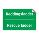 Reddingsladder - Rescue ladder & Reddingsladder - Rescue ladder & Reddingsladder - Rescue ladder