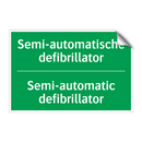 Semi-automatische defibrillator /.../ - Semi-automatic defibrillator /.../