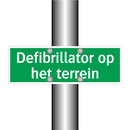 Defibrillator op het terrein & Defibrillator op het terrein & Defibrillator op het terrein
