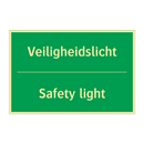 Veiligheidslicht - Safety light & Veiligheidslicht - Safety light & Veiligheidslicht - Safety light