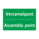 Verzamelpunt - Assembly point & Verzamelpunt - Assembly point & Verzamelpunt - Assembly point