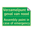 Verzamelpunt in geval van nood - Assembly point in case of /.../