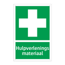 Hulpverlenings materiaal & Hulpverlenings materiaal & Hulpverlenings materiaal