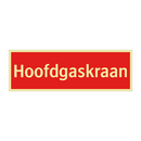 Hoofdgaskraan