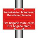 Routekaarten brandweer Brandweerplannen - Fire brigade route cards Fire brigade plans