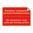 Brandweer routekaarten gaswaarschuwingssysteem /.../ - Fire department route cards gas warning /.../