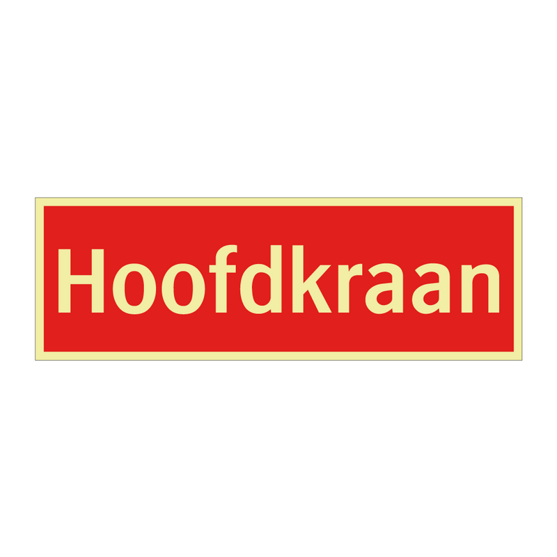 Hoofdkraan