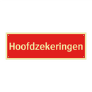 Hoofdzekeringen