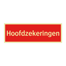 Hoofdzekeringen