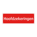 Hoofdzekeringen