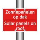 Zonnepanelen op dak - Solar panels on roof