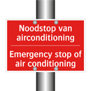 Noodstop van airconditioning - Emergency stop of air conditioning