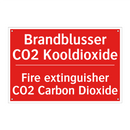 Brandblusser CO2 Kooldioxide - Fire extinguisher CO2 Carbon Dioxide