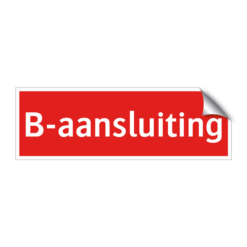 B-aansluiting