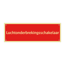 Luchtonderbrekingsschakelaar