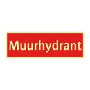 Muurhydrant