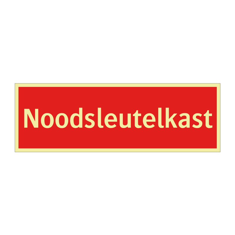 Noodsleutelkast