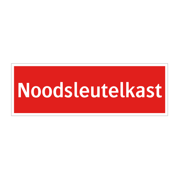 Noodsleutelkast