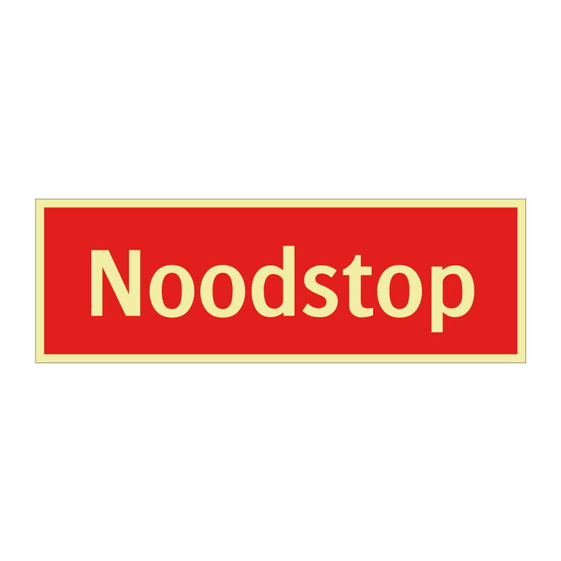 Noodstop