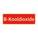 B-Kooldioxide