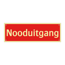 Nooduitgang