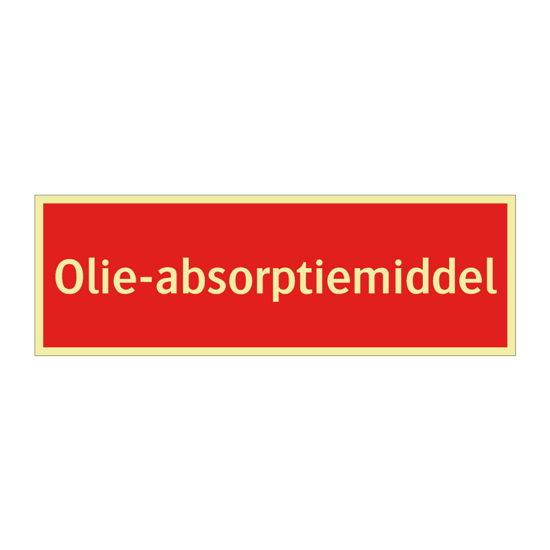 Olie-absorptiemiddel