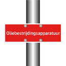 Oliebestrijdingsapparatuur