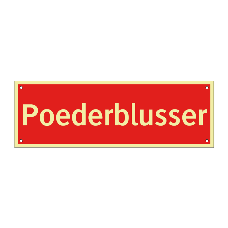 Poederblusser