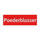 Poederblusser