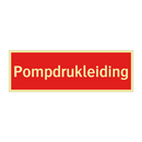 Pompdrukleiding