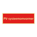 PV-systeemomvormer