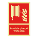 Brandslanghaspel Vrijhouden