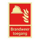 Brandweer toegang
