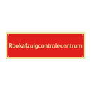 Rookafzuigcontrolecentrum