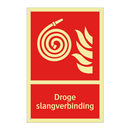 Droge slangverbinding