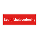 Bedrijfshulpverlening