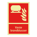 Vaste brandblusser