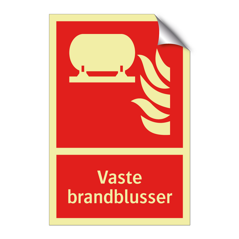 Vaste brandblusser