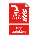 Trap sprinklers