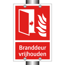 Branddeur vrijhouden