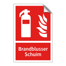 Brandblusser Schuim