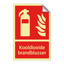 Kooldioxide brandblusser