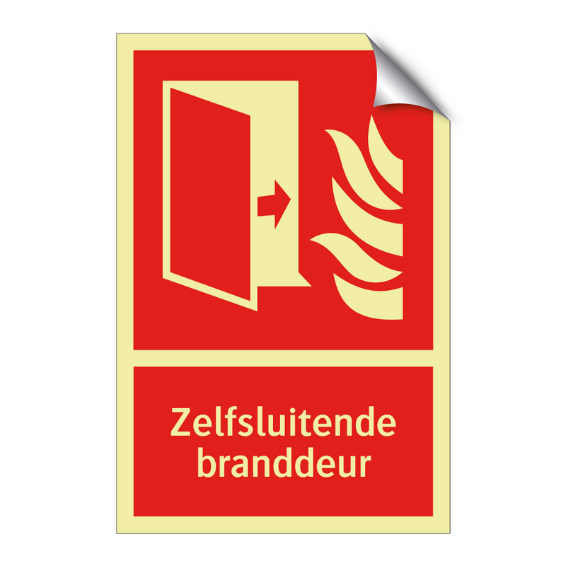 Zelfsluitende branddeur