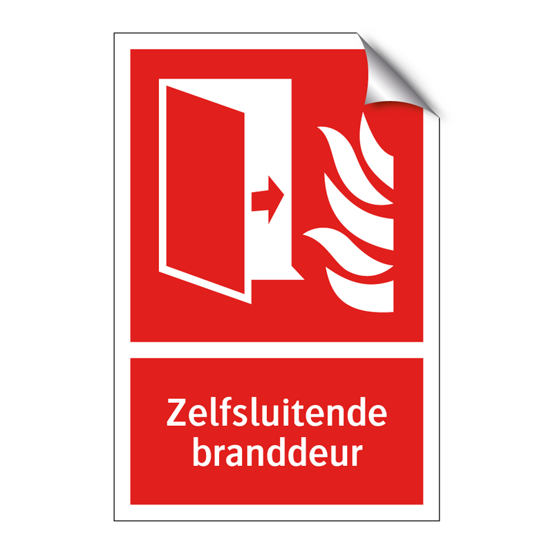 Zelfsluitende branddeur