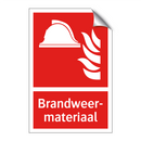 Brandweer- materiaal